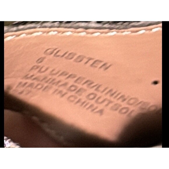 Betsey Johnson Glissten Heels 6 Glitter Rainbow Black Platform Block Party Shoe - Picture 11 of 13